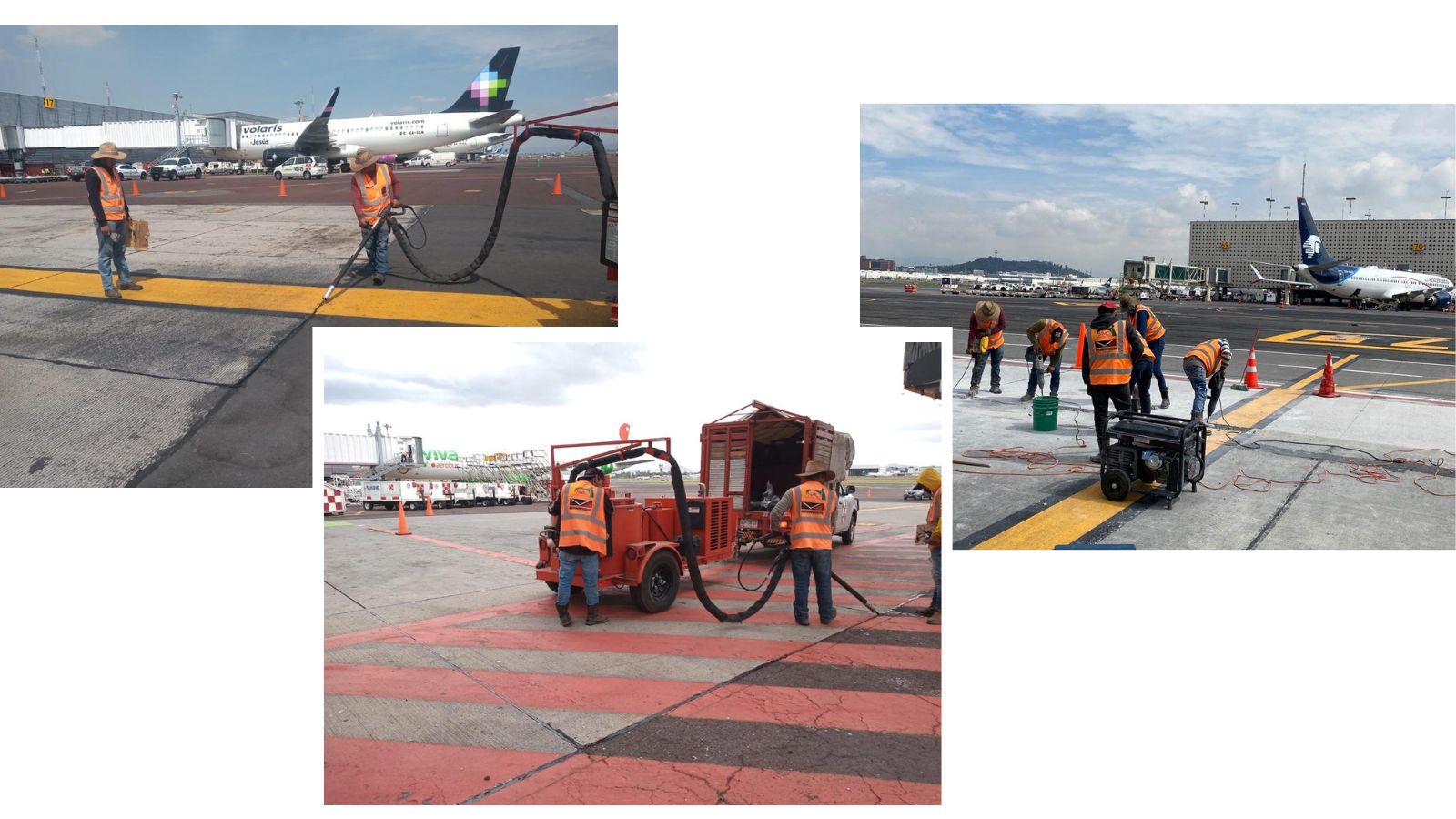 Mantenimiento en &aacute;reas operacionales de aeropuertos