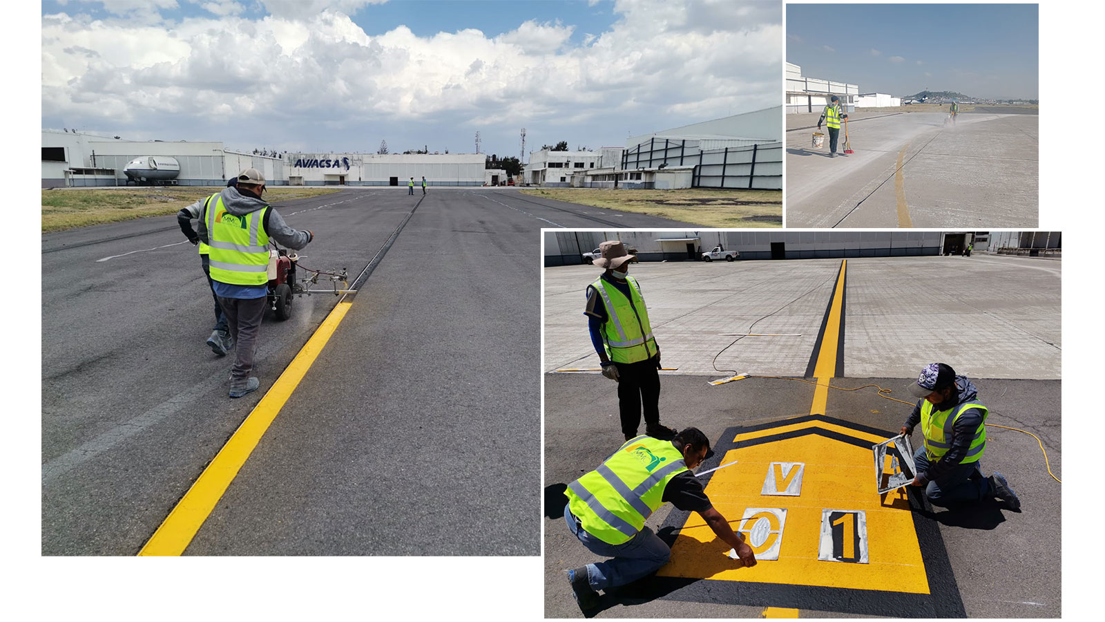 Se&ntilde;alamiento en aeropuertos y carreteras